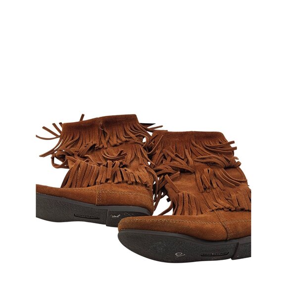 Minnetonka Women's Boots Brown Size 7 - Picture 4 of 7